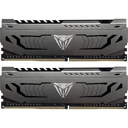Модуль пам`яті DDR4 2x8GB/3600 Patriot Viper Steel Gray (PVS416G360C7K) - мініатюра 4