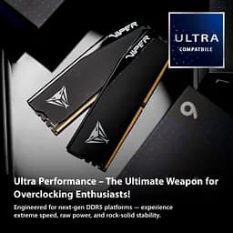 Модуль пам'яті для комп'ютера DDR5 32GB (2x16GB) 6400 MHz Viper Elite 5 Ultra RGB Patriot (VEUR532G6432K) - мініатюра 6