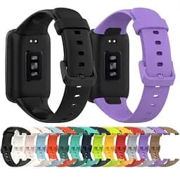Силіконовий ремінець BeCover для Xiaomi Mi Smart Band 7 Pro White (708604) - мініатюра 2