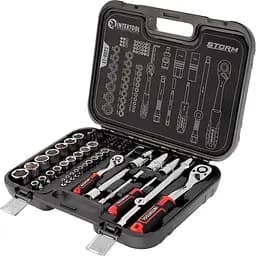 Набір інструментів Intertool Storm ET-8073 73 шт. [88332]