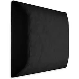Стінова панель, оксамитове узголів'я ліжка, чорна 30*30*4 см