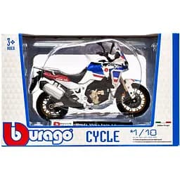 Дитяча модель Мотоцикла Honda Africa Twin Adventure Bburago 18-51030-3 масштаб 1:18