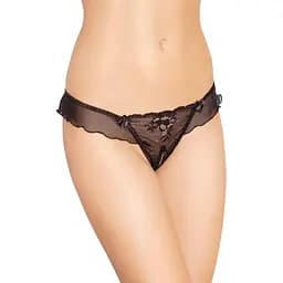 Трусики-стринги Softline G-String 2384 S/M черный