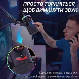 Мікрофон Fifine AM8PROT USB/XLR Black (AM8PROT) - мініатюра 8