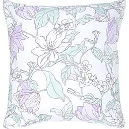 Наволочка Home Line Весняний вечір бязь 70х70 см лілово-ментолова (173856)