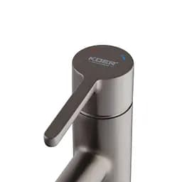 Змішувач для умивальника Koer KB-10029-07 Grafite KR5495 Графіт - мініатюра 2