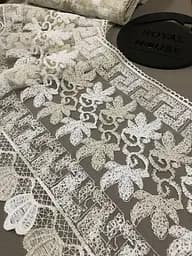 Мереживо Версаче біло-золота