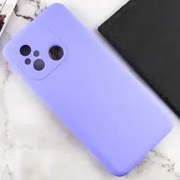 Чохол Lakshmi Silicone Cover Full Camera (AAA) для Xiaomi Redmi 12C Бузковий / Dasheen - мініатюра 6