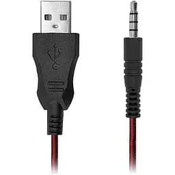 Ігрові навушники REAL-EL GDX-7450 Black/Red (EL124100039) [112552] - мініатюра 10