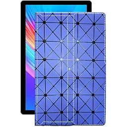 Чехол StatusCASE из экокожи для планшета Teclast M16 Синий ромб