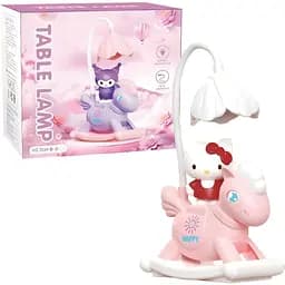 Дитяча настільна лампа Hello Kitty біла (353E)