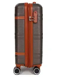 Валіза маленька S ABS-пластик Worldline Airtex 629 56×36×22см 38л Коричнева - мініатюра 5