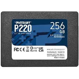 Накопичувач SSD Patriot P220 256GB 2. 5" 7mm SATAIII