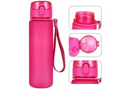 Пляшка для води EasyFit AquaFlow 800 мл рожева (EF-7004-P) - мініатюра 2
