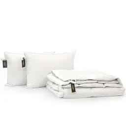 Набор MirSon бамбуковый №9534 Luxury Exclusive Bamboo лето одеяло 200х220 см + 2 подушки белый (2200010805901)