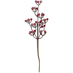 Гілочка декоративна Yes! Fun з червоними ягодами 45 см червона (973947)