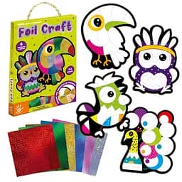 Набір для творчості Vladi Toys Foil Craft Пташки, українська мова (VT4433-12) - мініатюра 2