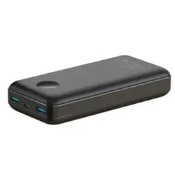 Зовнішній акумулятор XO PR203 45W 2 USB+Type-C QC і PD3.0 20000mAh чорний - мініатюра 2