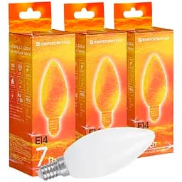 Набор светодиодных ламп Евросвет 7 Вт 4200 К С-7-4200-14 E 14, 3 шт. (56869)