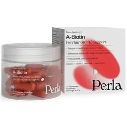 Диетическая добавка Биотин + Аминокислоты Perla Helsa A-Biotin 30 капсул