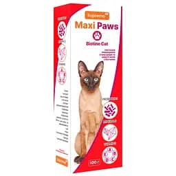 Фитопаста Supremo Maxi Paws биотин для кошек 100 г