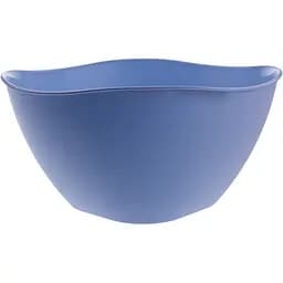 Миска-салатница Ekodeo Волна 5.0 л голубая (P92211BL)