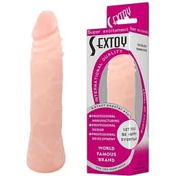 Фалоімітатор LyBaile Super Excitement Sextoy Fresh 16.3 см тілесний