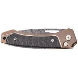 Ніж Lionsteel Twain Damascus Titanium Carbon Fiber Bronze - мініатюра 5