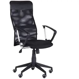 Кресло Ultra сиденье А-1/спинка Сеть черная, вставка Скаден черный