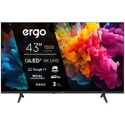 Телевизор Ergo QLED 43" 43JUQ7500