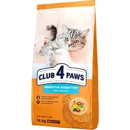 Сухой корм для кошек с чувствительным пищеварением Club 4 Paws Premium 14 кг (B4630901)