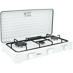 Плита газова Zilan ZLN0032 3 конфорки White