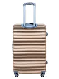 Валіза велика L ABS-пластик Milano bag 004 75,5×50×33,5см 105л Шампань - мініатюра 3