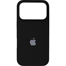 Чехол Silicone Case для Apple iPhone 17 Pro Black AA [145213]