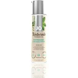 Масажна олія System JO - Naturals Massage Oil - Peppermint & Eucalyptus 120 мл