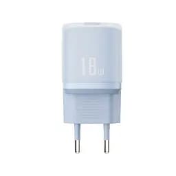 Мережевий зарядний пристрій XO L157(EU) QC3.0 18W Charging Charger with Micro cable (NB103) синій - мініатюра 5