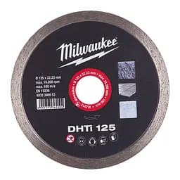 Диск алмазний MILWAUKEE, DHTI 125, діаметр 125мм - мініатюра 2