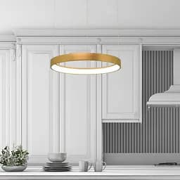Подвесной светильник Friendlylight Santorini 38 LED 30W 3000 4000K Gold FL3012
