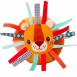 Мяч с погремушкой Lilliputiens Лев Джек (83476)