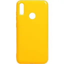Чохол-накладка Toto Mirror TPU 2 mm Case HuAwei Y7 2019 Yellow