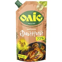 Майонез Оліс Хороший 72% 500 г