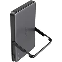 УМБ Acefast Magnetic Wireless 5000mAh 18W PD,QC3.0 USB-C In/Out,with holder, ультра тонкий M16 Black - мініатюра 2