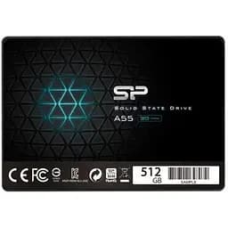 Твердотільний накопичувач SSD Silicon Power 512Gb, A55, SATA3, 2.5", TLC, 500/450 МБ/с teh0019764