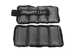 Обтяжувачі для ніг та рук з металом EasyFit Metal 1,5 кг (пара) - мініатюра 2