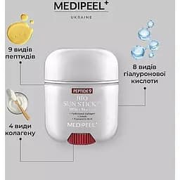 Сонцезахисний стік для обличчя Medi-Peel Peptide 9 Bio Sun Stick Pro SPF 50+ PA++++ пептидний 20 г - мініатюра 5