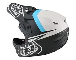 Велошолом Troy Lee Designs D3 Fiberlite Slant Green XL (1106-198744005) - мініатюра 4