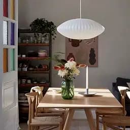 Светильник с белым абажуром 60х27 см | Ст. PL 052-600*270 | Line F