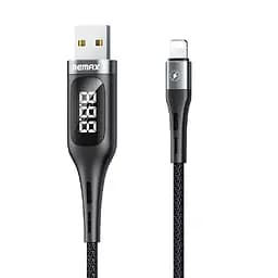 Кабель с экраном Remax RC -096i Leader Smart Display Data Cable USB - Lightning 1,2 м