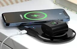 Бездротовий зарядний пристрій XO WX025 20 вт для 2 пристроїв wireless fast charger чорний - мініатюра 5
