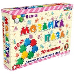 Мозаика-пазл Colorplast Ø60 мм №6 (70дет.) 1-147